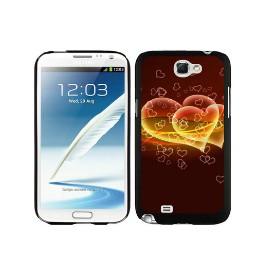 Valentine Love Shine Samsung Galaxy Note 2 Cases DNN - Click Image to Close